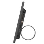 HSD1202 12,1 Zoll 1280x800 Hochauflösungsdiehbetriebsdigitaler Fotorahmen mit Halter und Fernbedienung, Unterstützung von SD / MMC / MS -Karte / USB -Anschluss, US -Plug, Stecker – Bild 6