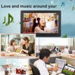 HSD1303 13,3 Zoll LED 1280x800 hochauflösend digitaler Fotorahmen mit Halter und Fernbedienung, Unterstützung von SD / MMC / MS -Karte / USB -Anschluss, US -Plug (Gold) – Bild 9