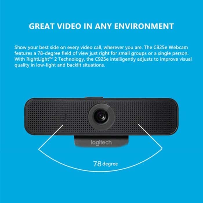 Logitech C925E 1080p HD-Webcam mit integrierter Sicherheitsabdeckung – Bild 9