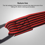 2 Stück 4 m elastisches Umreifungsseil, Verpackungsband für Fahrrad, Motorrad, Rücksitz mit Haken, 4m – Bild 5