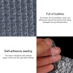 2000 PCS Doppelschichtiger selbstklebender Sprudelbeutel, Größe: 10x15 + 4 cm – Bild 7