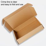 100 PCS Kraftpapier Versandkarton Verpackungsbox, Größe: Q4, 20x10x4cm – Bild 3