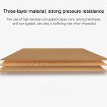 100 PCS Kraftpapier Versandkarton Verpackungsbox, Größe: Q4, 20x10x4cm – Bild 4