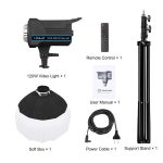 PULUZ 220 V 150 W 3200 K-5600 K Studio-Videoleuchte + 2,8 m Lichthalter + 65 cm faltbare Laterne Softbox Fotografie-Set, 120W 2700K-6500K Light 2.8m Light Holder Kit EU Plug, 120W 2700K-6500K Light 2.8m Light Holder Kit UK Plug... – Bild 11