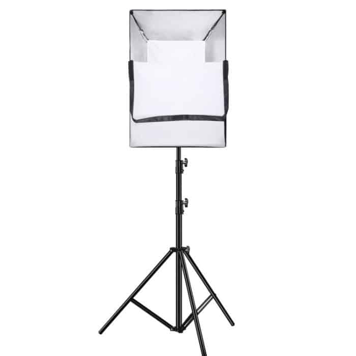 PULUZ 150 W 3200 K-5600 K Fotostudio-Stroboskop-Blitzlicht-Set mit Softbox-Reflektor und Stativ, Rectangle 120W 2700K-6500K Light Kit AU Plug, Rectangle 120W 2700K-6500K Light Kit EU Plug, Rectangle 120W 2700K-6500K Light Kit UK Plug... – Bild 2