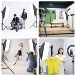 PULUZ 150 W 3200 K-5600 K Fotostudio-Stroboskop-Blitzlicht-Set mit Softbox-Reflektor und Stativ, Rectangle 120W 2700K-6500K Light Kit AU Plug, Rectangle 120W 2700K-6500K Light Kit EU Plug, Rectangle 120W 2700K-6500K Light Kit UK Plug... – Bild 11