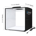 PULUZ 30 cm Faltringlicht Fotobeleuchtung Studio Shooting Zeltbox mit schattenlosem Lichtpanel – Bild 3