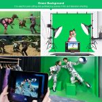 PULUZ 2x2m Photo Studio Hintergrundunterstützung Stand Hintergrund Crossbar Bracket Kit mit rot / blau / grünem Hintergrund – Bild 7