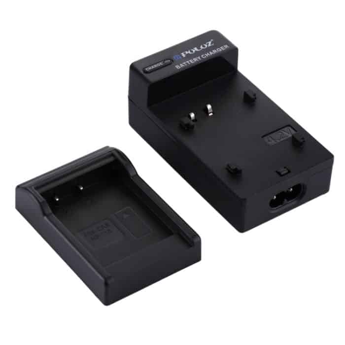 PULUZ EU Plug Batterieladegerät mit Kabel für Casio NP-110 Batterie – Bild 4