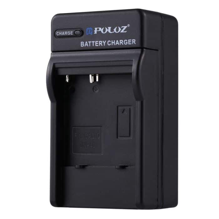 PULUZ EU Plug Batterieladegerät mit Kabel für CASIO CNP40 Batterie – Bild 2