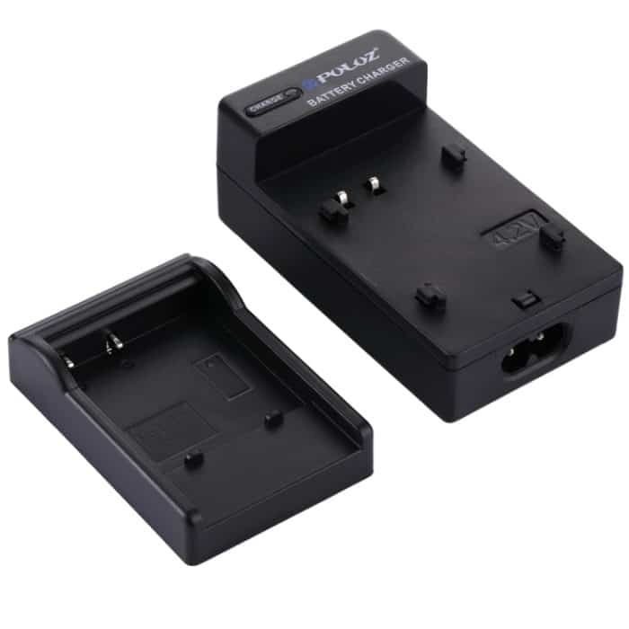 PULUZ EU Plug Batterieladegerät mit Kabel für CASIO CNP40 Batterie – Bild 4