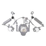 PULUZ Dual-Kugelklemme, offenes Loch, Tauchkamera-Halterung, CNC-Aluminium-Feder-Taschenlampenklemme für Tauch-Unterwasser-Fotografiesystem, Dual Ball Open Hole(Black), Dual Ball Open Hole(Blue), Dual Ball Open Hole(Red) – Bild 7