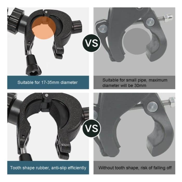 PULUZ Lenkeradapterhalterung Telefonklemmenhalterung – Bild 7