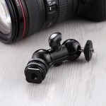 PULUZ Flash Hot Shoe Schwenkbarer Kugelkopf 1/4 Zoll Stativschraube Magic Arm mit Schloss – Bild 8