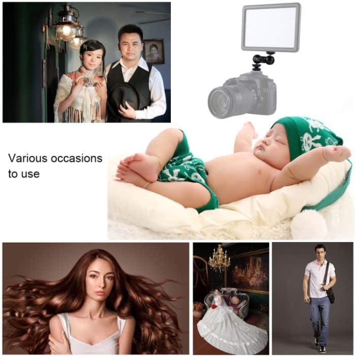 PULUZ Flash Hot Shoe Schwenkbarer Kugelkopf 1/4 Zoll Stativschraube Magic Arm mit Schloss – Bild 9