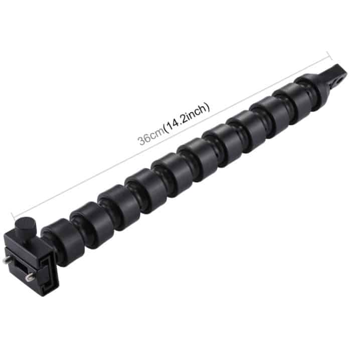 PULUZ 14 Zoll 35,5 cm Flex Arm mit YS-Adapter + fester Basis + T-Nut-Platte – Bild 3