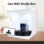 PULUZ 30 cm USB-elektrischer rotierender Drehteller, Präsentationsständer, Videoaufnahme-Requisiten, Drehteller für Fotografie, Belastung 10–20 kg, 30cm Load Load 10-20kg  Black, 30cm Load Load 10-20kg White – Bild 7