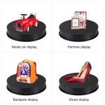 PULUZ 30 cm USB-elektrischer rotierender Drehteller, Präsentationsständer, Videoaufnahme-Requisiten, Drehteller für Fotografie, Belastung 10–20 kg, 30cm Load Load 10-20kg  Black, 30cm Load Load 10-20kg White – Bild 8