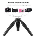 PULUZ Einfache Mini-ABS-Tischstativhalterung mit 1/4-Zoll-Schraube für DSLR- und Digitalkameras, Arbeitshöhe: 9 cm, ABS Tripod – Bild 3