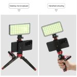 PULUZ Desktop-Vlogging-Live-Stativhalter mit Kaltschuhbasis für DSLR- und Digitalkameras, einstellbare Höhe: 7,5–14,5 cm, Desktop Live Tripod – Bild 6