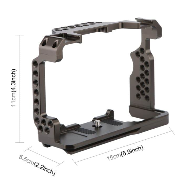 PULUZ Videokamera-Käfigstabilisator für Sony A7 III & A7M3 / A7R3 & A7R III, ohne Griff, For Sony A7 III Cage – Bild 2
