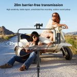 PULUZ Wireless Lavalier Noise Reduction Reverb-Mikrofon für 8-Pin-Gerät, unterstützt das Aufladen des Telefons, 8 Pin Wireless Microphone – Bild 8