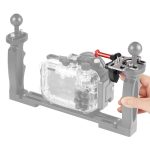 PULUZ Verschlussauslöser-Verlängerungsadapter-Hebelhalterung für Unterwasserarmsystem, Trigger 2(Red) – Bild 4