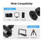 PULUZ 3/8 Zoll Außenschraube Metall-Stativ-Kugelkopfadapter mit Knopfverriegelung, 3/8 inch Outer Screw – Bild 5