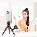 PULUZ 3/8 Zoll Außenschraube Metall-Stativ-Kugelkopfadapter mit Knopfverriegelung, 3/8 inch Outer Screw – Bild 6