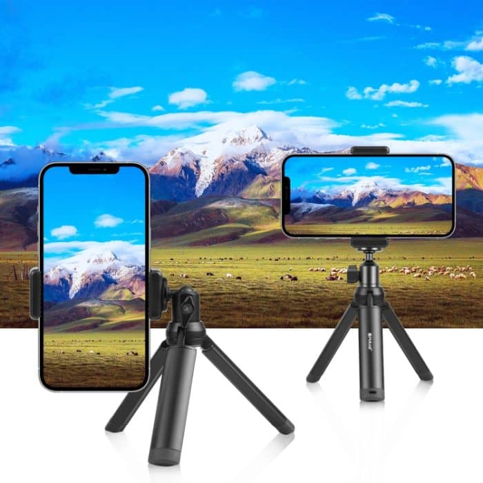 PULUZ 1/4 Zoll Innenschraube Metall-Stativ-Kugelkopfadapter mit Knopfverriegelung, 1/4 inch Inner Screw – Bild 6