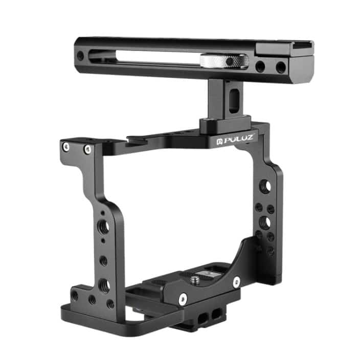 PULUZ Videokamerakäfig Filmausrüstung mit Griff für Nikon Z6 / Z7, For Nikon Z6 / Z7 Cage with Handle – Bild 2