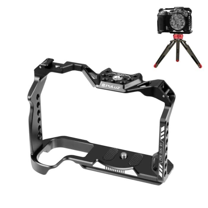 Für Canon EOS R7 PULUZ Metall-Kamerakäfig-Stabilisator-Rig, For Canon EOS R7 Cage – Bild 1