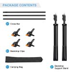 PULUZ 2 x 2 m Fotostudio-Hintergrund-Stützständer, Hintergrund-Querstangenhalterung, 2 x 2m – Bild 7