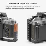 Für Nikon ZFC PULUZ Holzgriff Metall Kamera Käfig Stabilisator Rig – Bild 5