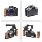 Für Nikon ZFC PULUZ Holzgriff Metall Kamera Käfig Stabilisator Rig – Bild 7