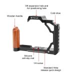 Für Nikon ZFC PULUZ Holzgriff Metall Kamera Käfig Stabilisator Rig, For Nikon ZFC – Bild 3