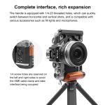 Für Nikon ZFC PULUZ Holzgriff Metall Kamera Käfig Stabilisator Rig, For Nikon ZFC – Bild 4