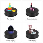 PULUZ 15 cm drehbarer Drehteller-Ausstellungsständer mit einstellbarer Geschwindigkeit, Belastung: 3 kg, 15cm Load 3kg Black, 15cm Load 3kg White – Bild 8