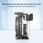 Für Sony A6400 / A6300 / A6100 / 6000 PULUZ Holzgriff Metall Kamerakäfig Stabilisator Rig – Bild 5