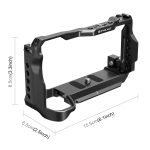 Für Sony A6700 PULUZ Metall-Kamerakäfig-Stabilisator-Rig, For Sony A6700 – Bild 3