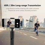 PULUZ Magnetisches Lavalier-Funkmikrofon mit Ladekoffer, Typ-C-RX-Empfänger und 2 TX-Mikrofonen, Type-C 2 TX + 1 RX, with Charging Case Box – Bild 8