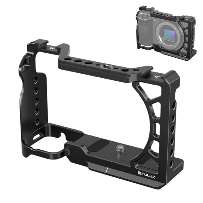 Für Sony A6500/A6400/A6300/A6000 PULUZ Metall Kamera Käfig Expansion Montieren Stabilisator Rig, For Sony A6500 / A6400 / A6300 / A6000 – Bild 1