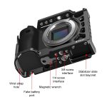 Für Sony A6500/A6400/A6300/A6000 PULUZ Metall Kamera Käfig Expansion Montieren Stabilisator Rig, For Sony A6500 / A6400 / A6300 / A6000 – Bild 4