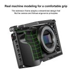 Für Sony A6500/A6400/A6300/A6000 PULUZ Metall Kamera Käfig Expansion Montieren Stabilisator Rig, For Sony A6500 / A6400 / A6300 / A6000 – Bild 5