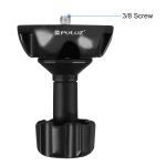 PULUZ 75mm Half Ball Flat-to-Bowl-Adapter für DSLR-Rig-Kamera mit Flüssigkeitskopfstativ, Metallmaterial – Bild 2