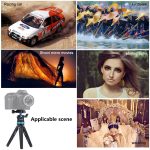 PULUZ Pocket Mini verstellbare Desktop-Stativhalterung aus Metall mit 360-Grad-Kugelkopf für DSLR- und Digitalkameras, einstellbare Höhe: 11–20,2 cm, Tripod with Head(R), Tripod with Head(L) – Bild 10