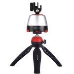 PULUZ Elektronischer 360-Grad-Dreh-Panoramakopf + Stativhalterung + GoPro-Klemme + Telefonklemme mit Fernbedienung für Smartphones, GoPro, DSLR-Kameras, Head Tripod, Pano Head Tripod, Head Tripod(US) – Bild 7