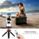PULUZ Elektronischer 360-Grad-Dreh-Panoramakopf + Stativhalterung + GoPro-Klemme + Telefonklemme mit Fernbedienung für Smartphones, GoPro, DSLR-Kameras, Head Tripod, Pano Head Tripod, Head Tripod(US) – Bild 17