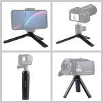 PULUZ Mini Pocket Metal Desktop-Stativhalterung mit 1/4 Zoll Schraube für DSLR- und Digitalkameras, Last: 10 kg – Bild 5