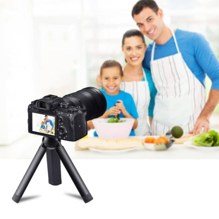 PULUZ Mini Pocket Metal Desktop-Stativhalterung mit 1/4 Zoll Schraube für DSLR- und Digitalkameras, Last: 10 kg – Bild 7